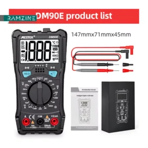 مولتی متر مستک مدل DM90E - 02