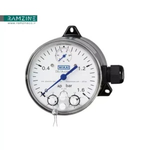 گیج اختلاف فشار با میکرو سوئیچ ویکا مدل DPGS40TA