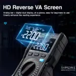 صفحه نمایش با کیفیت مولتی متر مستک مدل DM100C